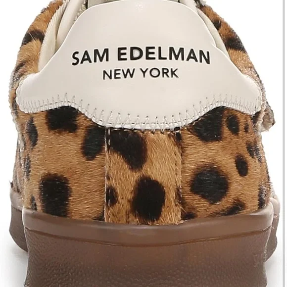 Sam Edelman Leopard Print Sneakers - Picture 6 of 9